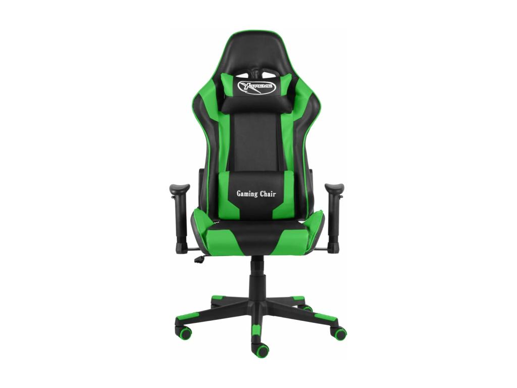 Green PVC Swivel Gaming Chair SHBC92227