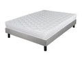 Mattress and bed base 140x190 Foam - Nobellea - Medium support - Disassembled bed base - Linen HMSK33206