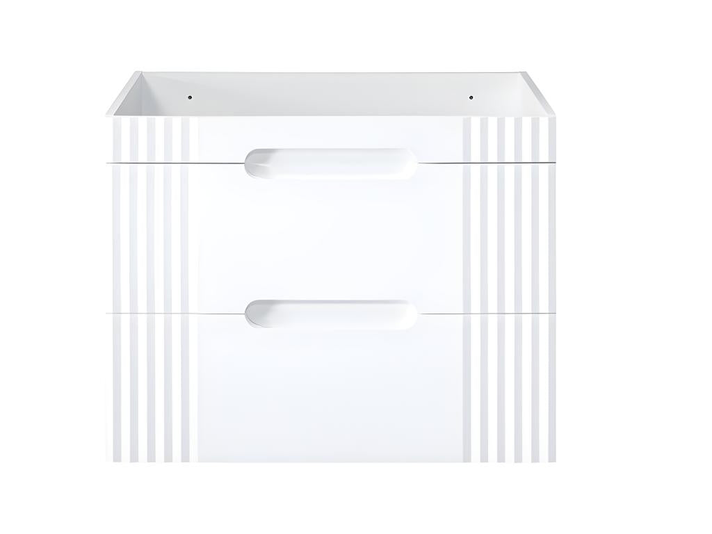 Bathroom vanity unit - Alpine White - W100-H62-D45.8 - Nobellea ROBX79851