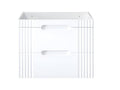 Bathroom vanity unit - Alpine White - W100-H62-D45.8 - Nobellea ROBX79851