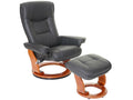 Boisona black and gold relaxation armchair MHLR33384