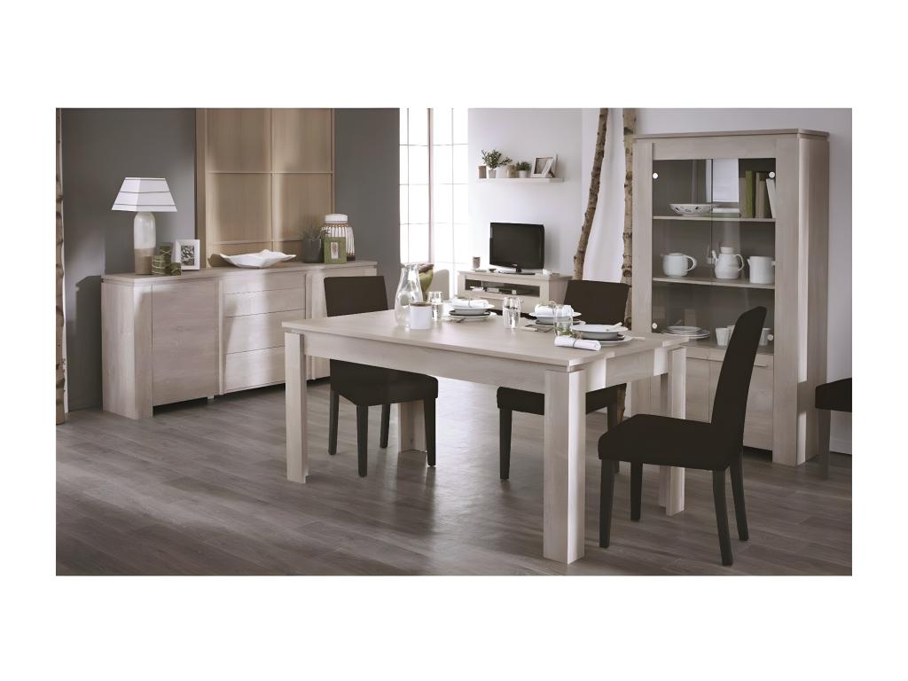 Dining Table, Oak Finish, Seats 6-8 - L170x90cm - Nobellea SUHX83871