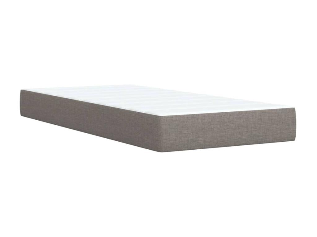 Boisona bed base with Boisona mattress 80x200 cm Fabric NJDG67805