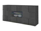 Boisona sideboard 181 cm gray JZAU07969