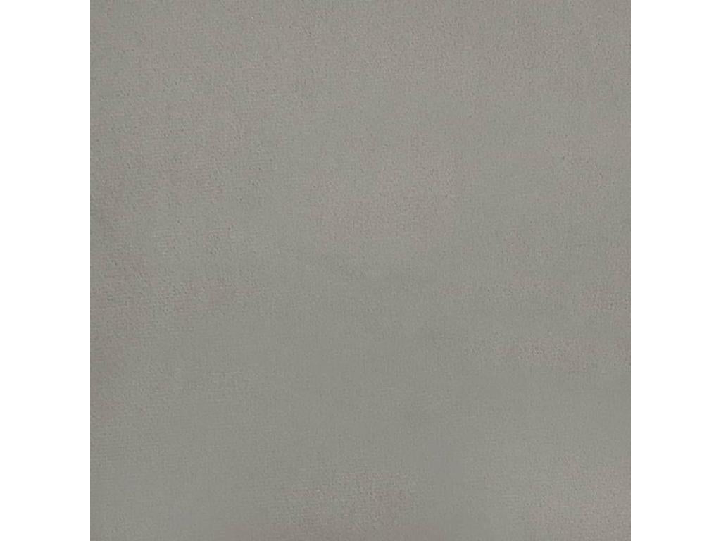 Headboard with wings, light grey, 83x16x118/128 cm, velvet, AOHQ48767