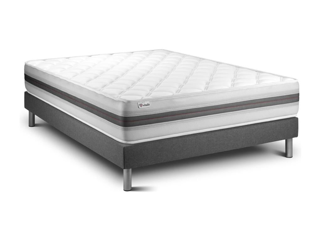 Nobellea 180x200cm bed base set, Nobellea grey QTNS42288