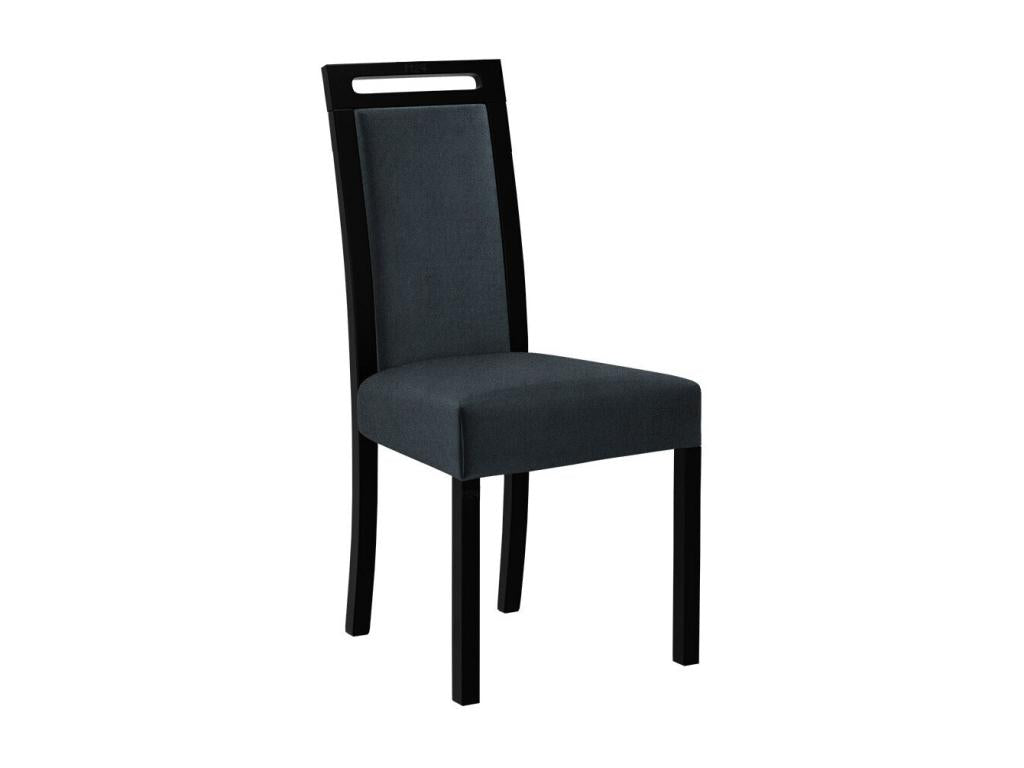 Nobellea 162 Chair Black - Grey 96x45x41cm Upholstered Wood EFJW07738