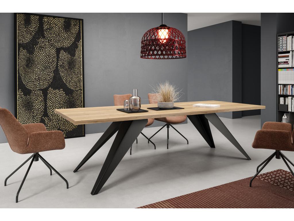 Nobellea DT90 Dining Table 90x260x76 Natural Light DPPC87884