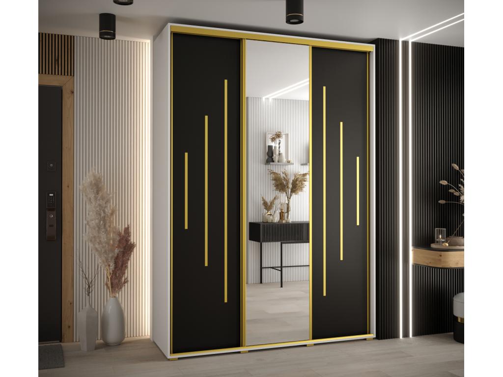 Boisona 13 Sliding Door Wardrobe 235.2/180/45 3 Doors TWER40205