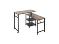 Nobellea brown corner desk BFLZ26577