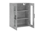 Concrete grey wall cabinet 69.5x34x90 cm ATQE64782