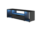Nobellea TV stand with 1 drawer and 3 shelves, black - Nobellea OTGC40723