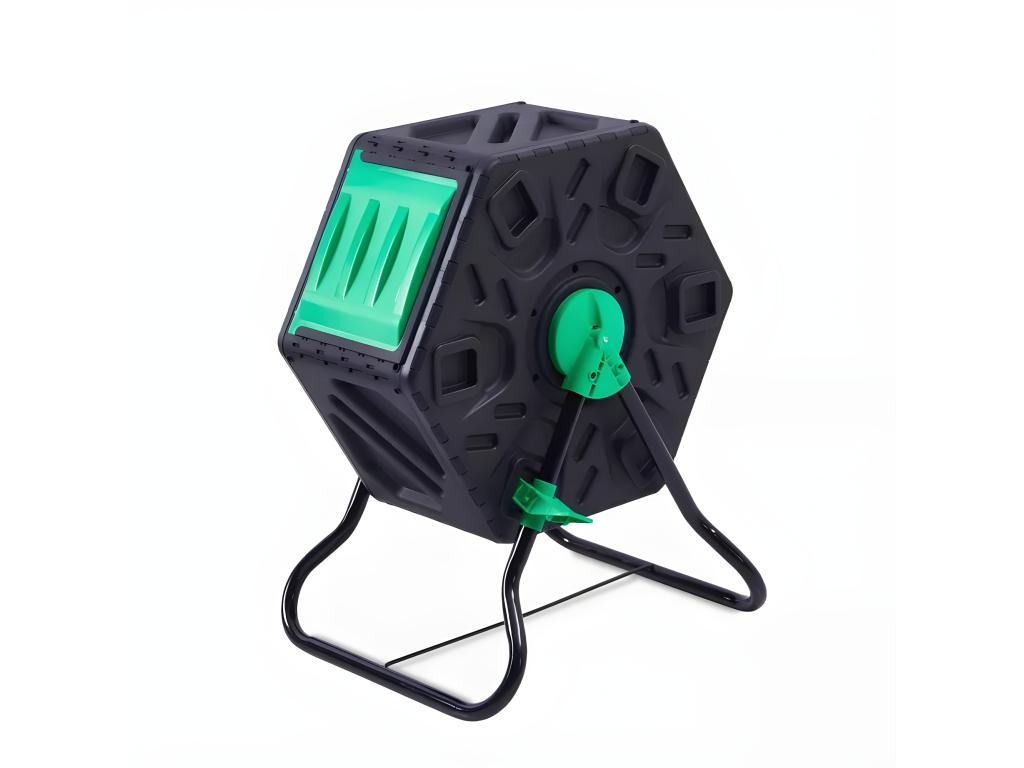 Boisona 65L Rotating Plastic Garden Compost Bin Boisona ZTEQ29335