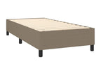 Upholstered bed base with Nobellea mattress 90x200 cm Fabric HANM62555