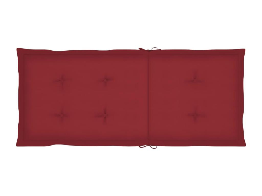 Rocking chair with cushions, solid Nobelea wood, PTLX73352