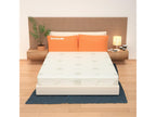 Memory foam mattress 160x190 cm, 17 cm high - Removable cover with Aloe vera lining - Baldo BJVS54827