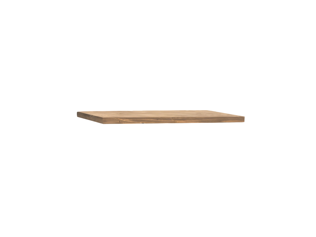 Floating shelf in aged fir wood 100x3.2cm - Boisona QFLI76614