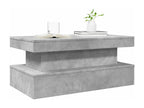 Coffee table with Nobelleaères LED lighting, concrete grey, 90x50x40 cm, VPPN80030