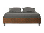 Upholstered storage bed 160x210 cm, Boisona fabric 04 Boisona EUQO03459