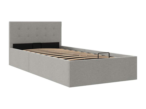 Hydraulic storage bed frame without mattress 90x200 cm ISGI66917