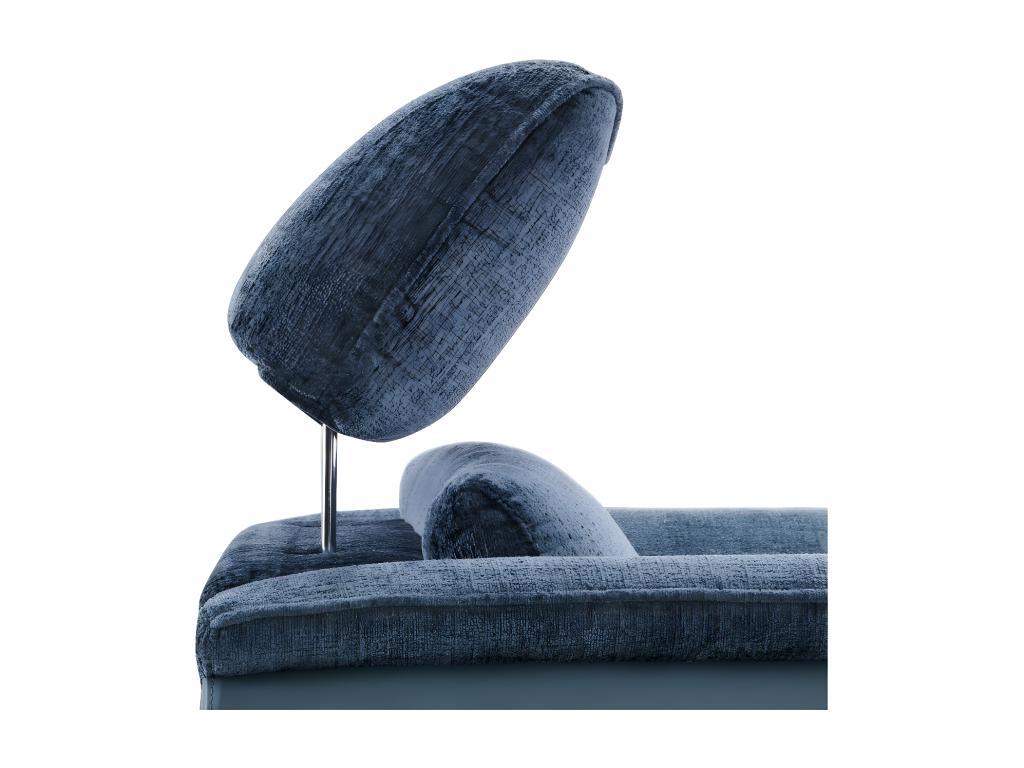 Boisona Electric Armchair, Fabric/Faux Leather, Blue - Boisona THFT76553