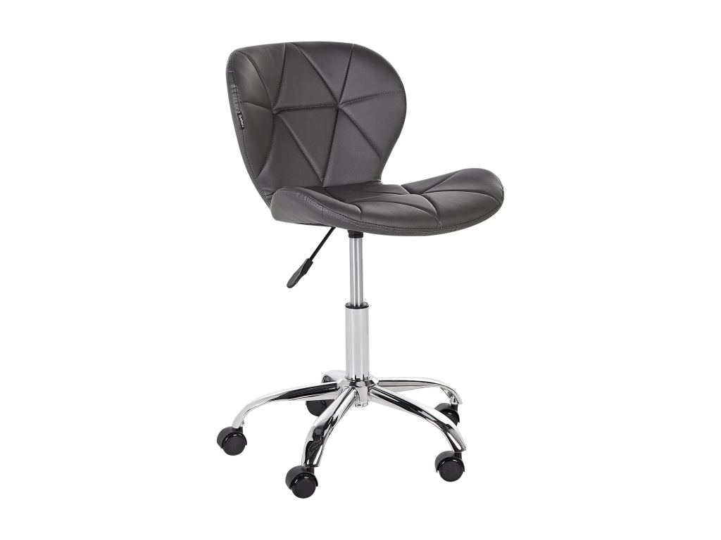 Boisona Office Chair, Graphite Grey PU Leather, FMNS43603