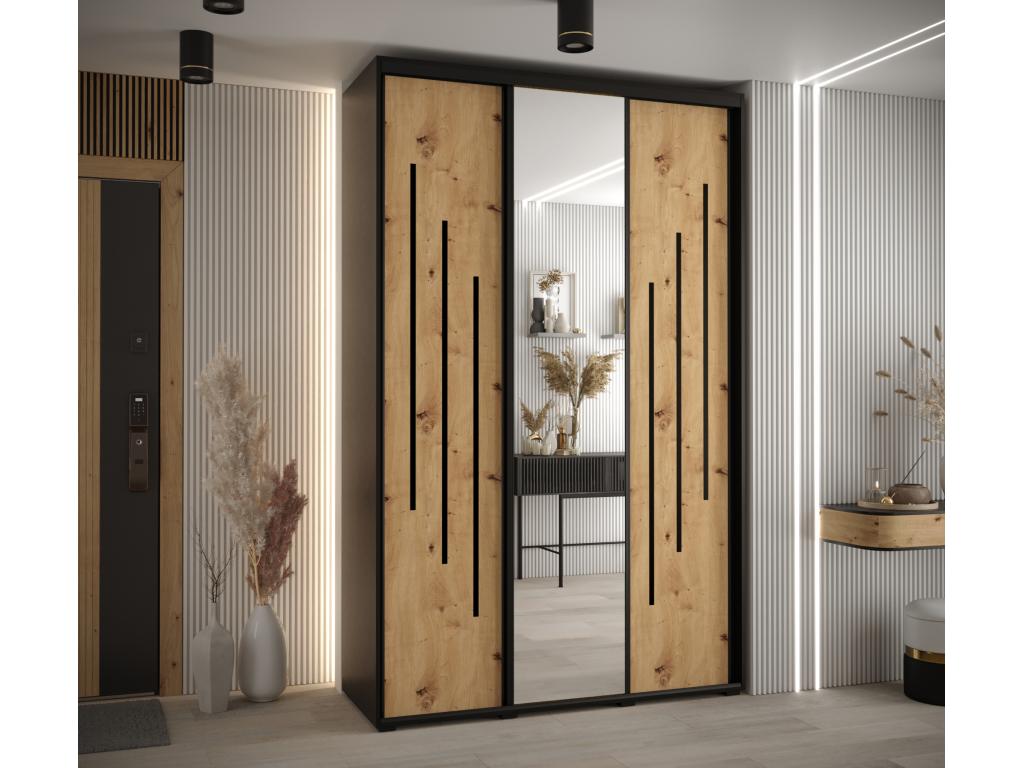 Boisona 9 Sliding Door Wardrobe 235.2/160/60 3 Doors VSXF95138