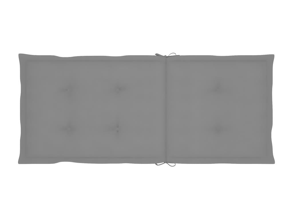 Boisona OSFD51321 Reclining Garden Chairs, Set of 2 with Cushions