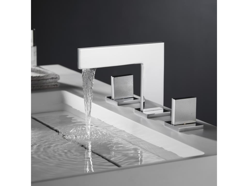 Chrome designer basin mixer tap - Boisona WELJ05238