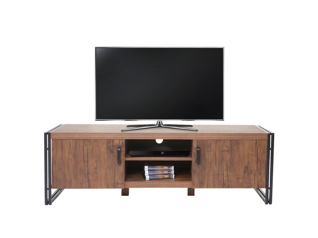 Nobellea-A27 TV Stand, 45x140x40cm, Wild Oak Finish, EHZL26997