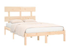Bed frame without mattress 120x190 cm solid wood VSRZ55579