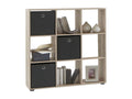 Nobellea 9-Compartment Design Shelf 108cm Oak VCOT11720