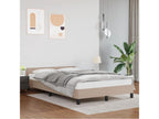 Bed frame with cappuccino headboard 120x190 faux leather XCDI91616