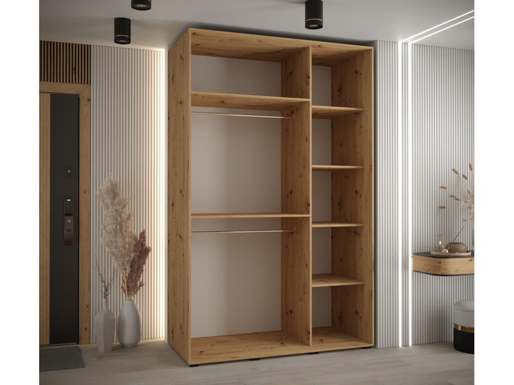 Nobellea 1 Sliding Door Wardrobe 235.2/150/60 3 Doors Nobellea NASR78963