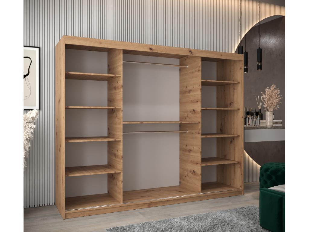 Boisona 1 Sliding Door Wardrobe 200/250/62 3 Doors Boisona MIYZ41366