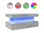 Coffee table with Nobelleaères LED lighting, concrete grey, 90x50x40 cm, VPPN80030
