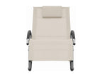 Cream sun lounger/bath chair, 155x65x83 cm, 02 0012556 QDHK07065