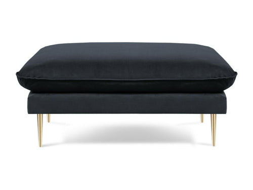 Boisona - Boisona pouf in dark blue velvet - 100x80x43cm HJTI31760