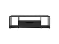 Nobellea TV stand with 1 drawer and 3 shelves, black - Nobellea OTGC40723