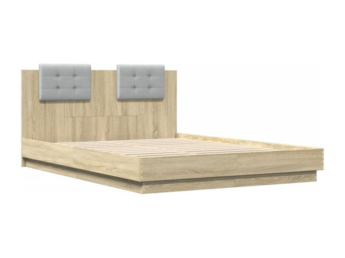 Boisona oak bed frame with headboard 150x200 LTWP35502