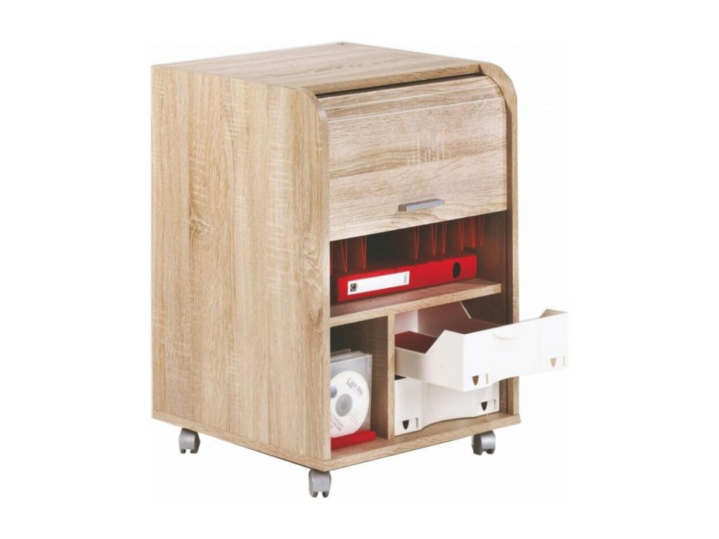 Natural Oak Office Pedestal - Natural Oak Color WHWO98912