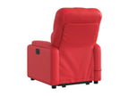 KKHI38361 Red Faux Leather Electric Reclining Massage Chair