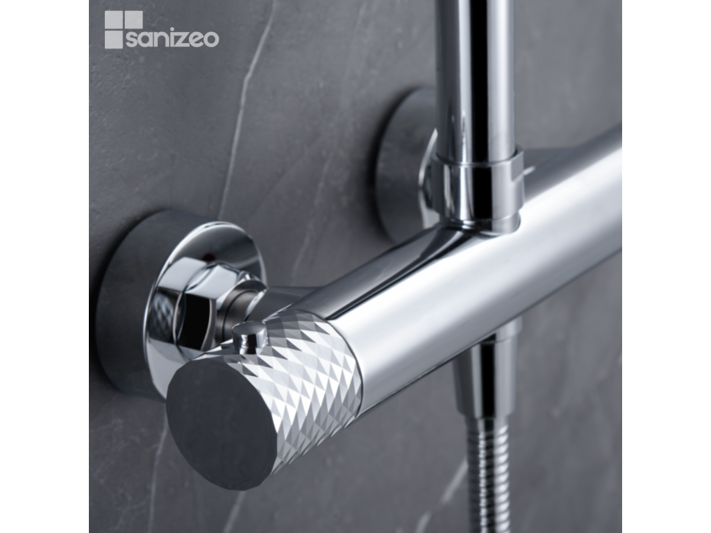BTG053 SLME18459 Anti-limescale Thermostatic Shower Column