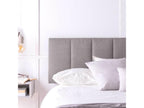 Double headboard in grey fabric 166x53 cm - Nobelea KXDL52487