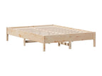 Bed frame 120x200 solid pine wood LNIC97364