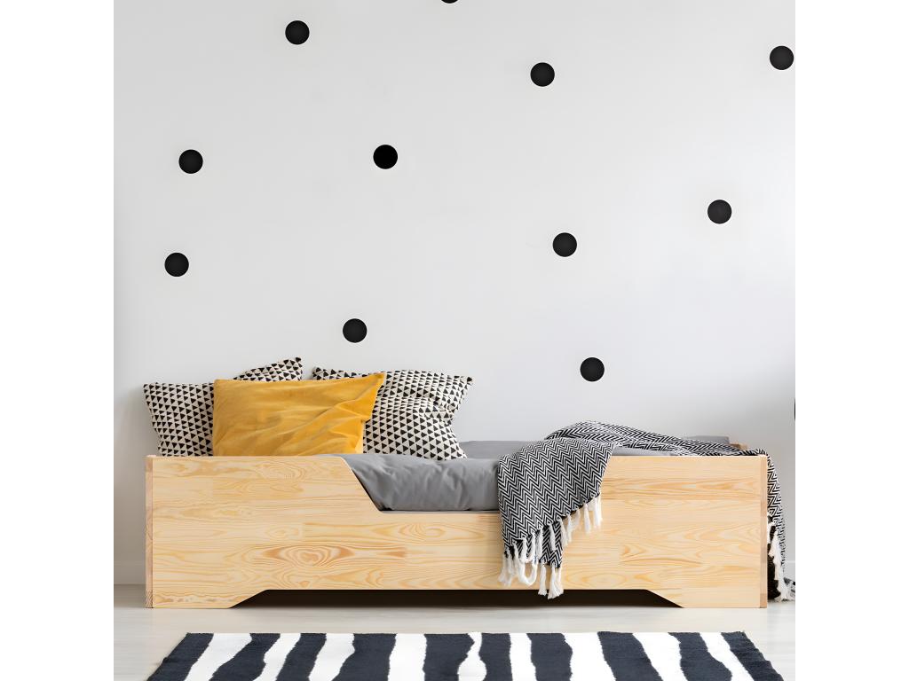 70x140 bed with slatted base included, Nobellea Wood FDBC19570