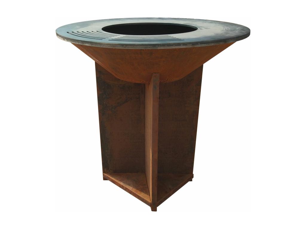 XNWA94060 Fire pit barbecue with 100cm steel plate