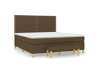 Nobellea bed base with mattress, dark brown, 160x200 cm, ASRU55792