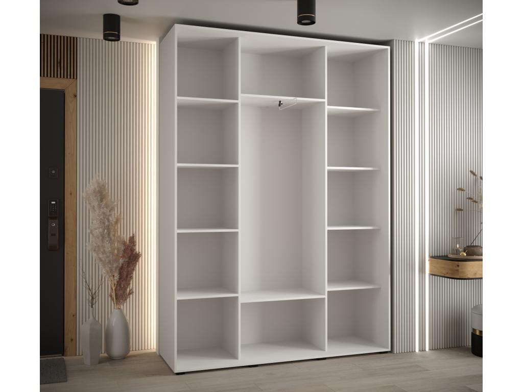 Boisona 13 Sliding Door Wardrobe 235.2/180/45 3 Doors TWER40205