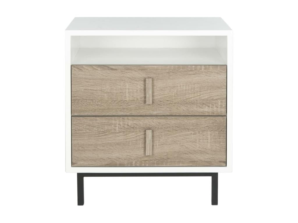 Storage unit, White/Oak, 40x54x59.94 cm - Boisona UWJA80380